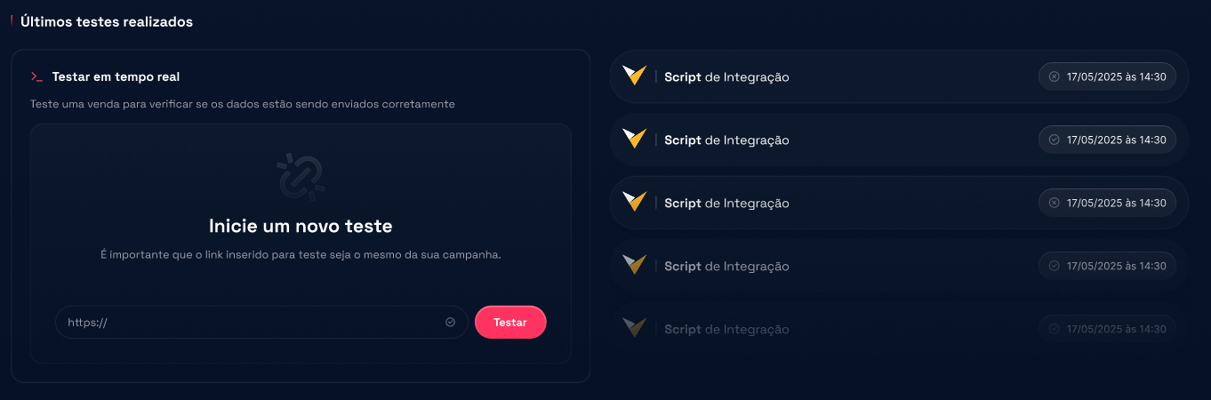 Step 1 - Configuração Geral
